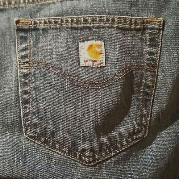CARHARTT Loose Straight Jeans SZ 42x30 - Picture 4 of 7